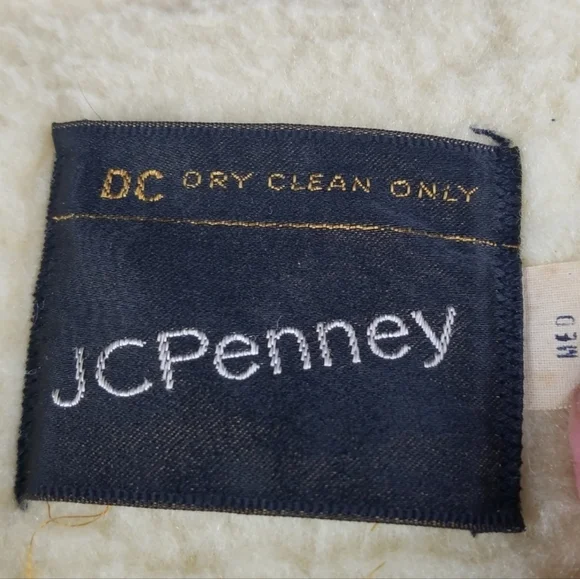 Vintage Suede Sherpa Vest Sz M Brown Cream Coastal Cowboy Western Yellowstone - Picture 3 of 3